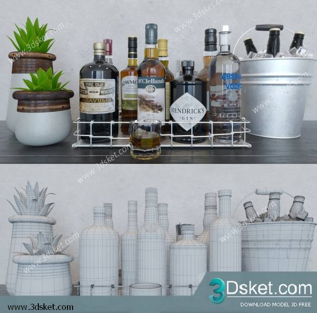 Free Download 3D Models Tableware Kitchen 0205