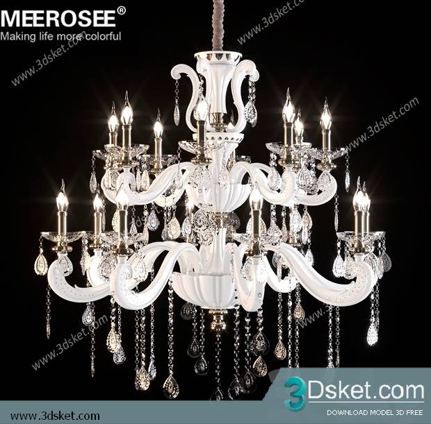 Free Download Ceiling Light 3D Model 0401