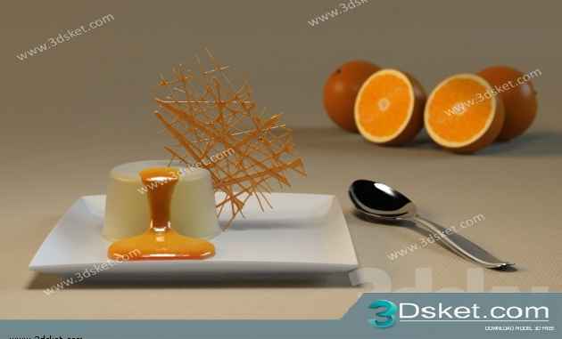 Free Download Kitchen Accessories 3D Model 030
