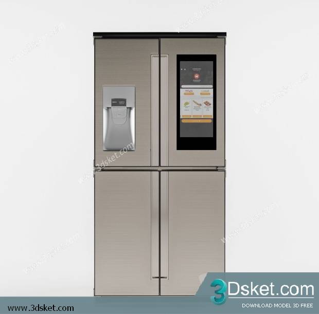Free Download Kitchen Appliance 3D Model 0160