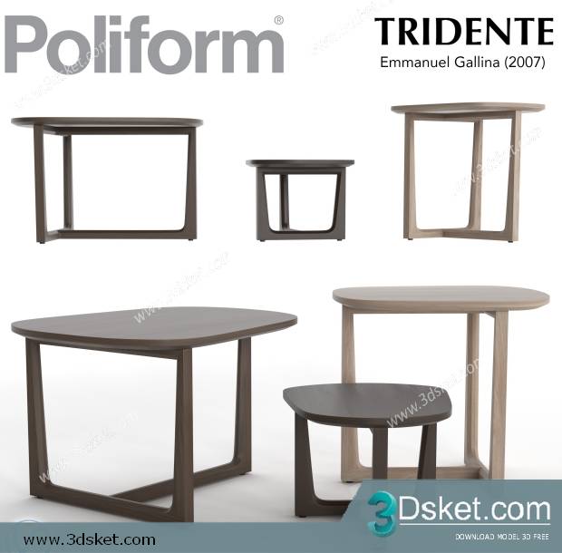 3D Model Table Free Download 0206