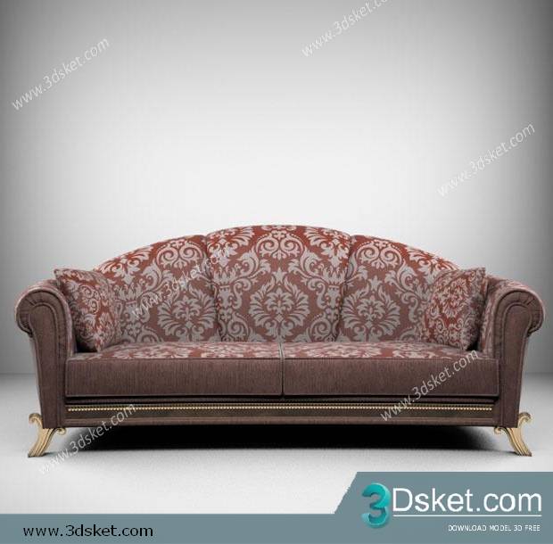 3D Model Sofa Free Download 093