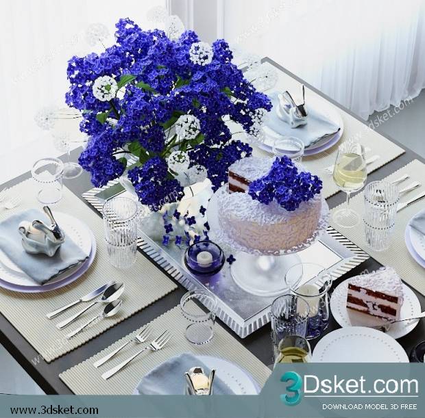 Free Download 3D Models Tableware Kitchen 0212