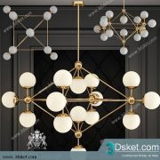 Free Download Ceiling Light 3D Model 0431