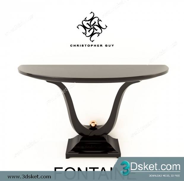 3D Model Table Free Download 0210