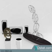 Free Download Decorative set 3D Model 075