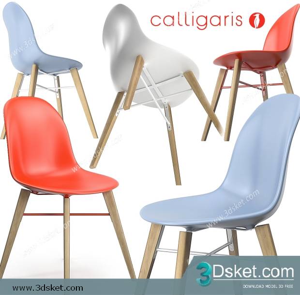 3D Model Chair Free Download 0379