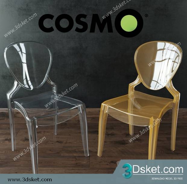 3D Model Chair Free Download 0382