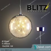 Free Download Ceiling Light 3D Model 0621