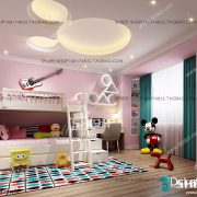 3D Interior Scene Model Children Room 0177 Scene 3dsmax