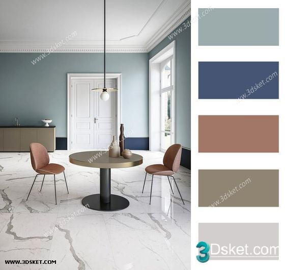 3D Interior Scene Model Children Room 0203 Scene 3dsmax