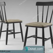 3D Model Chair Free Download 0435