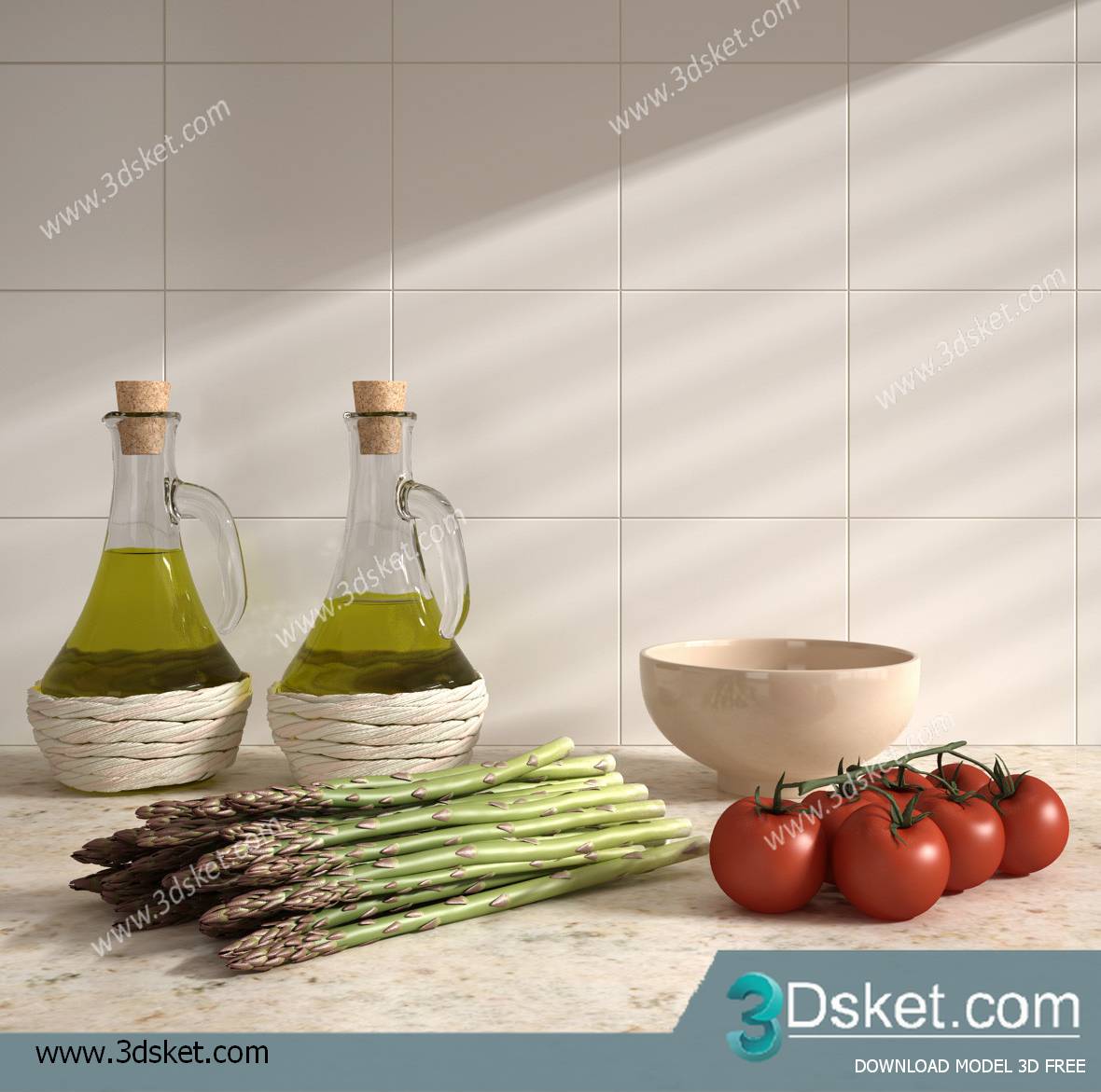 Free Download 3D Models Tableware Kitchen 0270