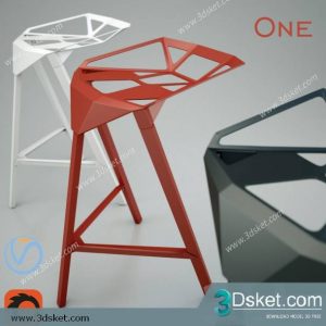 3D Model Chair Free Download 0436