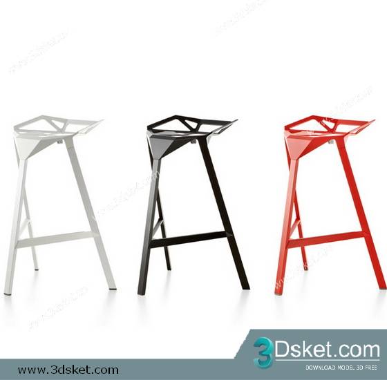 3D Model Chair Free Download 0436
