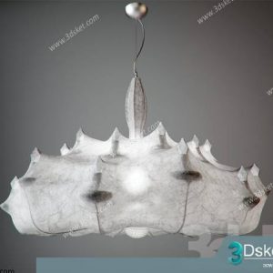 Free Download Ceiling Light 3D Model 0644