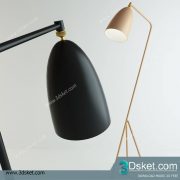 Free Download Floor Lamp 3D Model 085