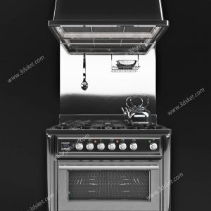 Free Download Kitchen Appliance 3D Model 0182