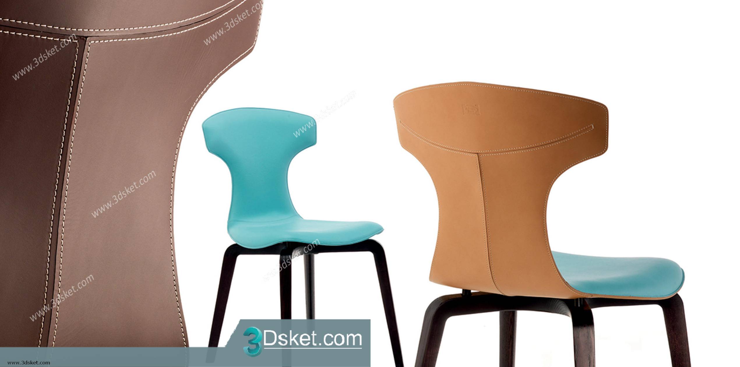 3D Model Chair Free Download 0435