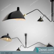Free Download Ceiling Light 3D Model 0643