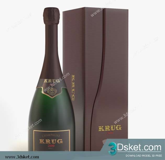 Free Download Vase 3D Model 0153