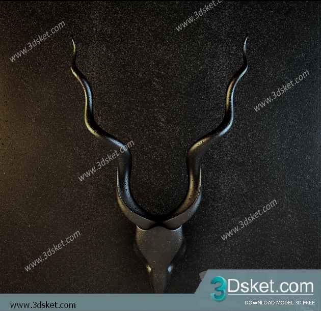 Free Download Sculpture 3D Model Điêu Khắc 062