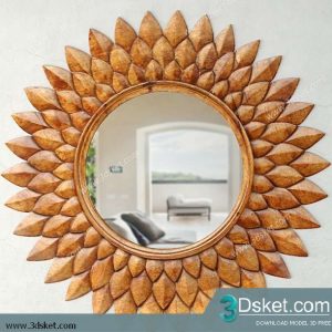 Free Download Mirror 3D Model Gương 093