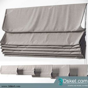 Free Download Curtain 3D Model Rèm 0207
