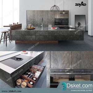 Free Download Kitchen 3D Model 0146