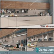 Free Download Kitchen 3D Model 0105