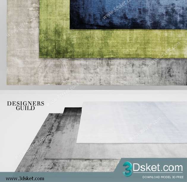 Free Download Carpets 3D Model Thảm 0116