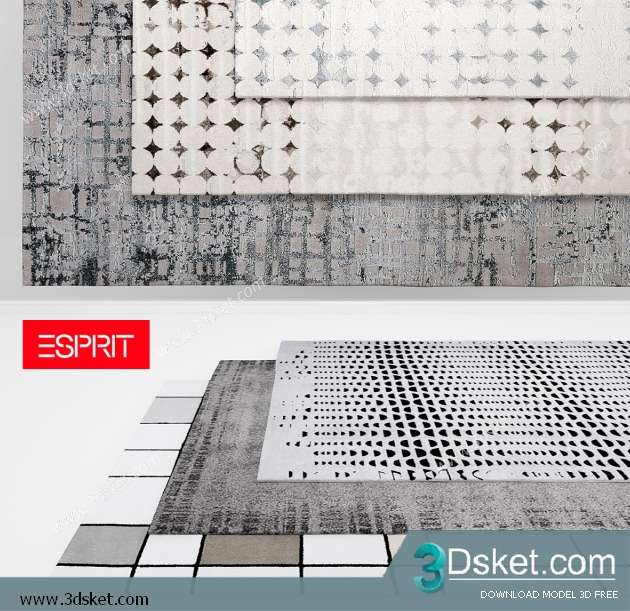 Free Download Carpets 3D Model Thảm 0117