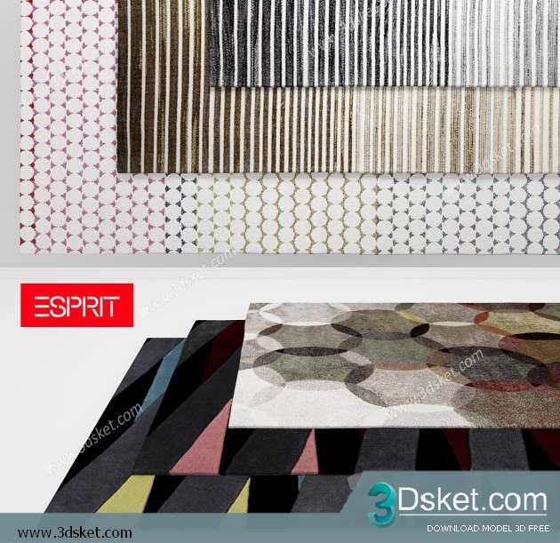 Free Download Carpets 3D Model Thảm 0118