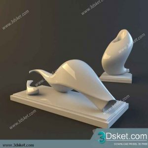 Free Download Sculpture 3D Model Điêu Khắc 063