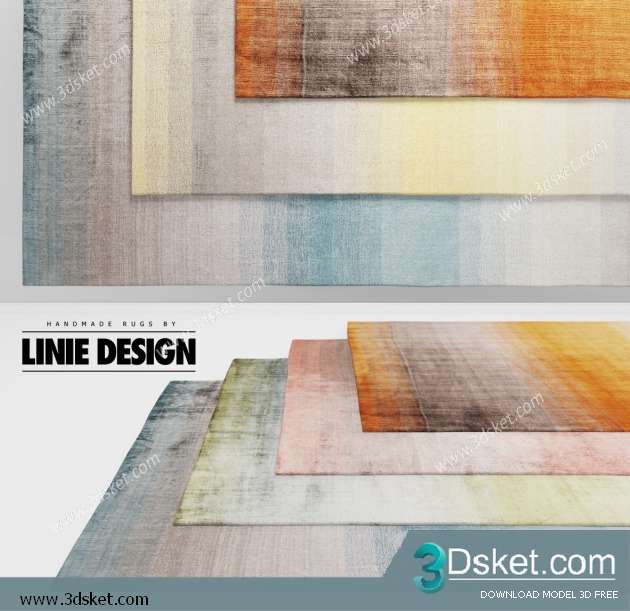 Free Download Carpets 3D Model Thảm 0121
