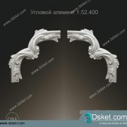 Free Download Decorative Plaster 3D Model 187