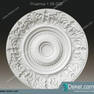 Free Download Decorative Plaster 3D Model 189