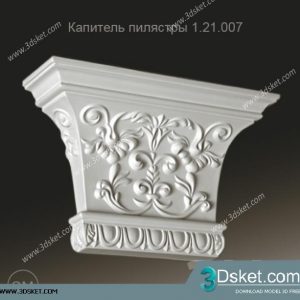 Free Download Decorative Plaster 3D Model 194