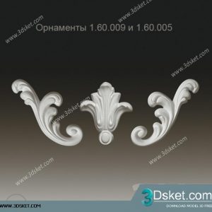 Free Download Decorative Plaster 3D Model 196