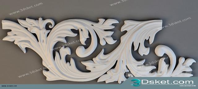 Free Download Decorative Plaster 3D Model 200