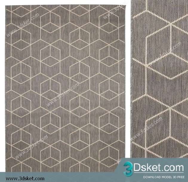Free Download Carpets 3D Model Thảm 0122