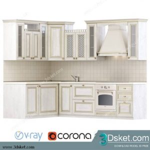 Free Download Kitchen 3D Model 0116