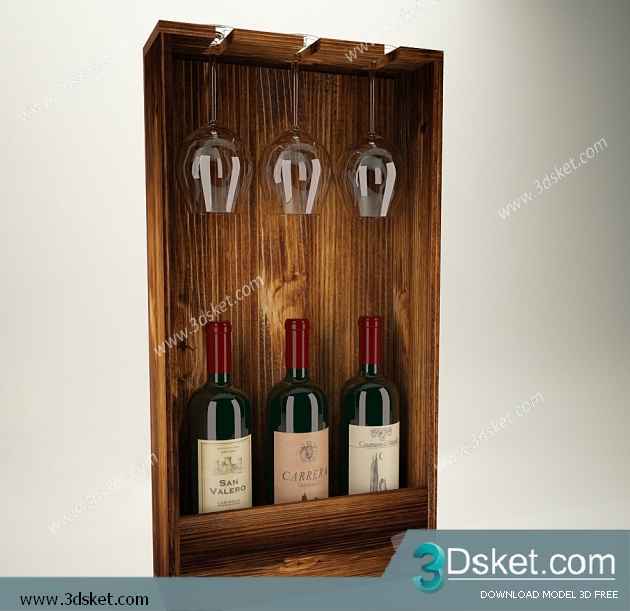 Free Download Kitchen Accessories 3D Model 0131