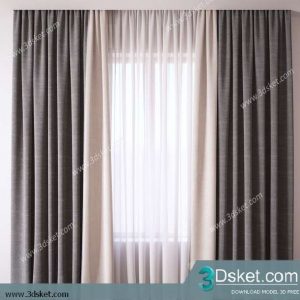 Free Download Curtain 3D Model Rèm 0214