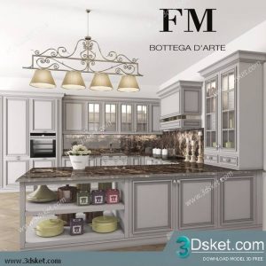 Free Download Kitchen 3D Model 0117