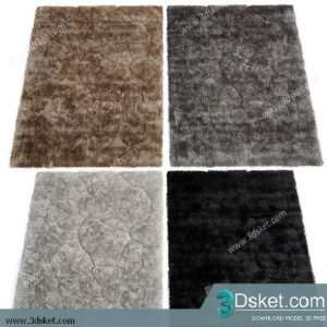 Free Download Carpets 3D Model Thảm 0124