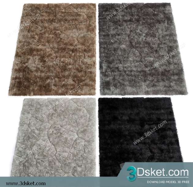 Free Download Carpets 3D Model Thảm 0124