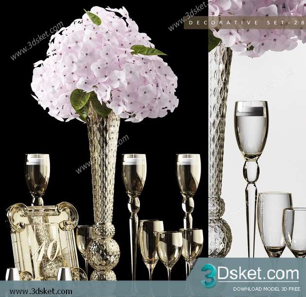 Free Download Vase 3D Model 0160