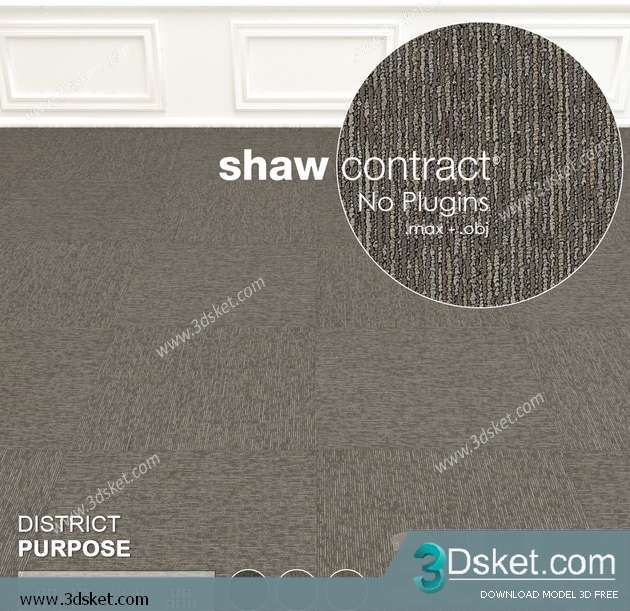 Free Download Carpets 3D Model Thảm 0128