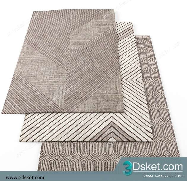 Free Download Carpets 3D Model Thảm 0130